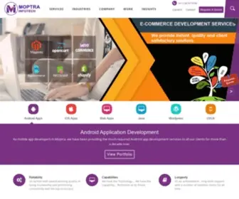 Moptra.com(Mobile App Development) Screenshot