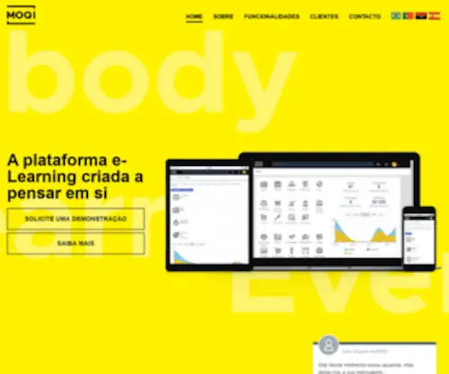 Moqi.pt(Plataforma elearning para montar os seus cursos) Screenshot