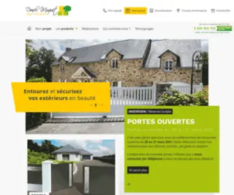 Moquet-Clotures.com(Daniel Moquet Clôtures) Screenshot