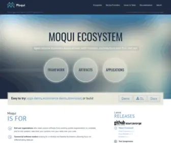 Moqui.org(Moqui Ecosystem) Screenshot