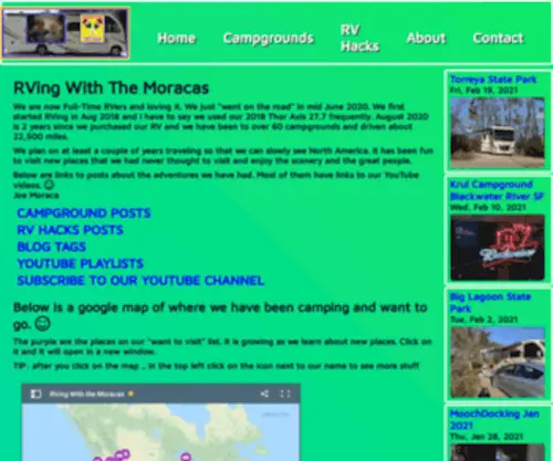 Moraca.org(Sarasota Livin') Screenshot