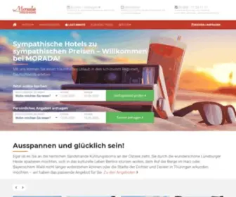 Morada.de(Bei den MORADA HOTELS & RESORTS erleben Sie einen gelungenen Urlaub im Hotel) Screenshot