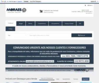 Moraesimobiliaria.com.br(Imobiliária) Screenshot
