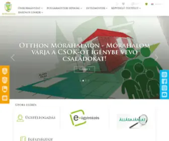 Morahalom.hu(Főoldal) Screenshot