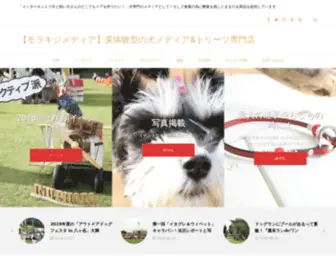 Morakijidog.jp(「インターネットで犬と飼い主さん) Screenshot