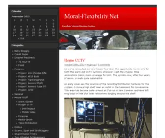 Moral-Flexibility.net(Just another WordPress site) Screenshot