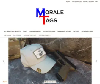 Moraletags.com(Morale Tags) Screenshot