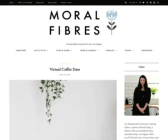 Moralfibres.co.uk(Moral Fibres) Screenshot