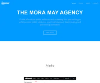 Moramayagency.com(Mora May Agency) Screenshot