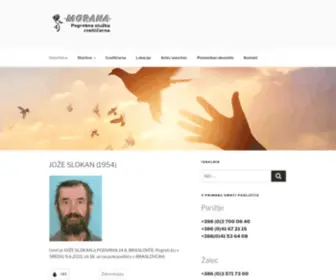 Morana.si(Morana pogrebne storitve) Screenshot