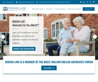 Moranelderlaw.com(MORAN ELDER LAW) Screenshot