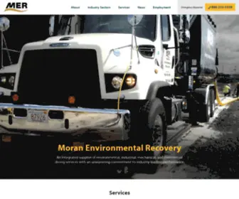 Moranenvironmental.com(Moran Environmental Recovery LLC) Screenshot