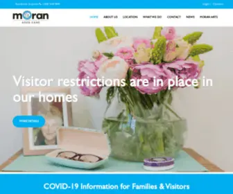 Morangroup.com.au(Moran Health Care Group) Screenshot