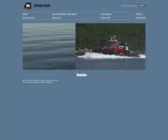 Morantug.com(Moran Towing) Screenshot