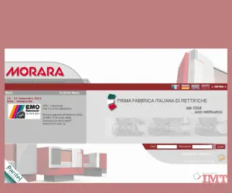 Morara.it(Rettificatrici Morara) Screenshot