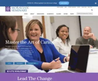 Moravianseminary.edu(Moravian Theological Seminary) Screenshot