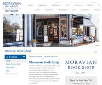 Moravianstar.com(Moravian Book Shop) Screenshot