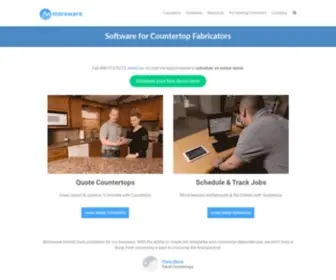 Moraware.net(Software for Countertop Fabricators) Screenshot