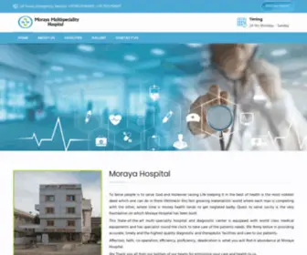 Morayahospitaldapodi.com(Moraya Hospital Pune) Screenshot