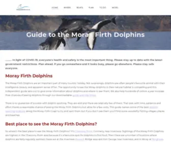 Moraydolphins.co.uk(Watching the Moray Firth Dolphins) Screenshot