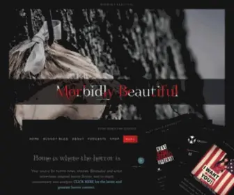 Morbidlybeautiful.com(Morbidly Beautiful) Screenshot