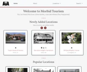 Morbidtourism.com(Morbid Tourism Home) Screenshot