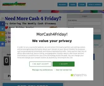 Morcash4Friday.com(Get Cash On Friday) Screenshot