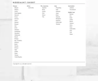 Mordaunt-Short.co.uk(Mordaunt Short) Screenshot