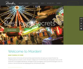 Mordentourism.com(Tourism Morden Manitoba) Screenshot