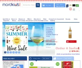 Mordicus.hk(Home page Grocery Delivery) Screenshot