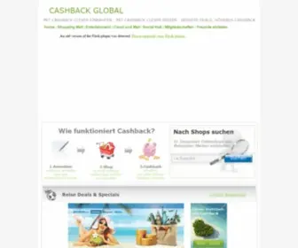 More-FUN.eu(Online shoppen mit Cashback) Screenshot