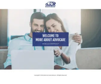 Moreaboutadvocare.com(AdvoCare International) Screenshot