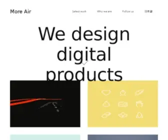 Moreair.co(More Air) Screenshot