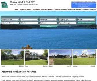 Morealestate.net(Missouri Real Estate MultiList) Screenshot