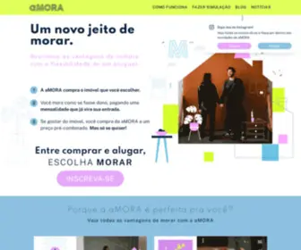 Moreamora.com.br(Entre comprar e alugar) Screenshot