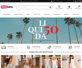 Morebaby.com.br(Loja de roupa Infantil Online) Screenshot