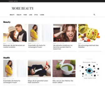 Morebeauty.net(Home) Screenshot