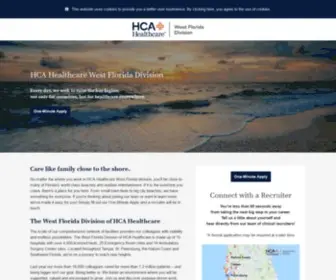 Morecareerchoices.com(HCA West Florida) Screenshot