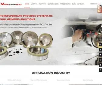 Morediamondwheel.com(Diamond Grinding Wheel/Diamond Bruting Wheel/CBN Grinding Wheel/HVOF Grinding Wheel) Screenshot