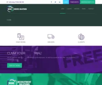 Moredriversolutions.ltd.uk(More Driver Solutions) Screenshot