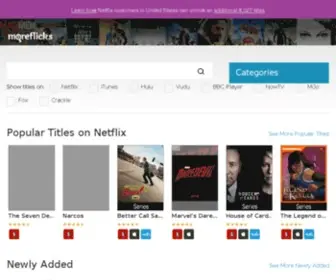Moreflicks.com(Movies) Screenshot