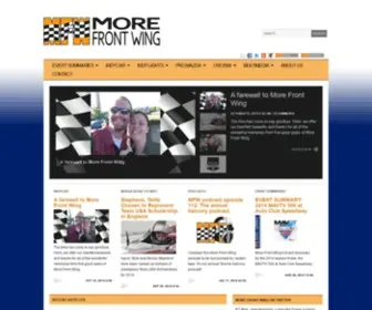 Morefrontwing.com(Get a grip on INDYCAR news and views) Screenshot