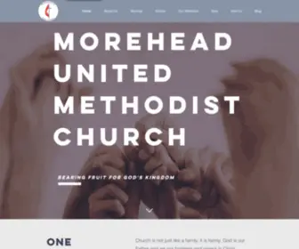 Moreheadumc.com(Morehead Church) Screenshot