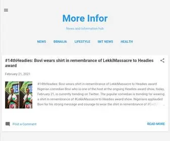 Moreinfor.com(More Infor) Screenshot