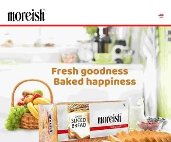 Moreishfoods.com(Moreish Foods) Screenshot