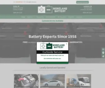 Morelandbattery.com(Moreland Battery Exchange) Screenshot