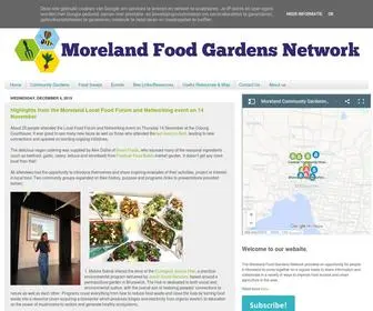 Morelandfoodgardensnetwork.org(Moreland Food Gardens Network) Screenshot