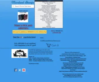 Morelandrevenuestamps.com(Specializing in Canada and U.S. Revenue Stamps) Screenshot