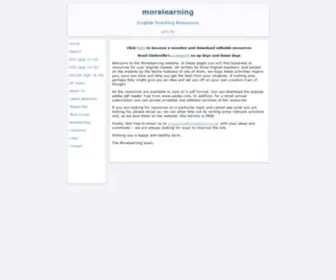 Morelearning.net(IIS Windows Server) Screenshot