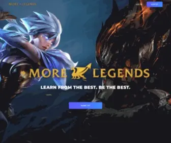 Morelegends.com(More Legends) Screenshot